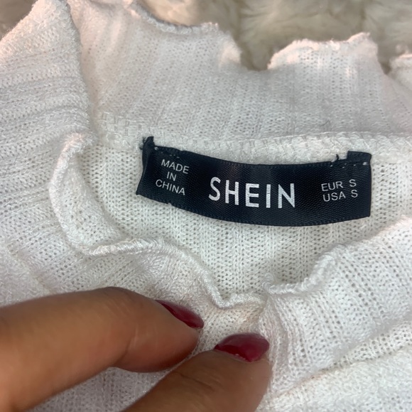 Lettuce trim rib knit longsleeve tee - Picture 7 of 8